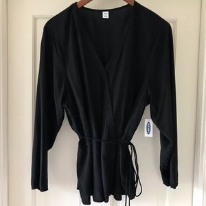 Brand New Old Navy Wrap Blouse